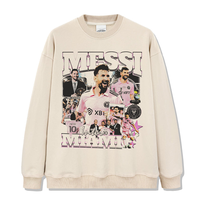 Inter Miami By Messi Sweatshirt T-Shirts, Hoodie | CoreVibeTees.com (Image 4)