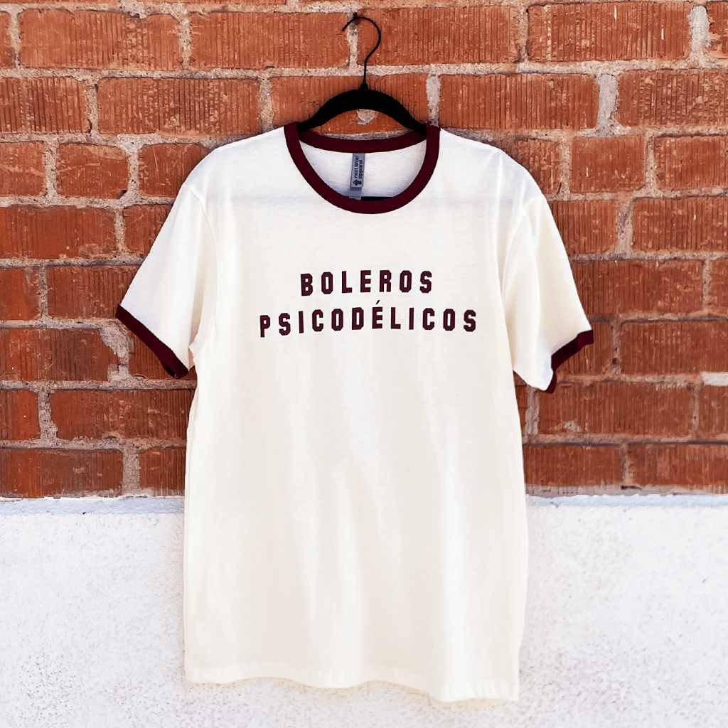 Boleros Psicod√©licos Ringer T-Shirt Hoodie, Sweatshirt | CoreVibeTees.com (Image 3)