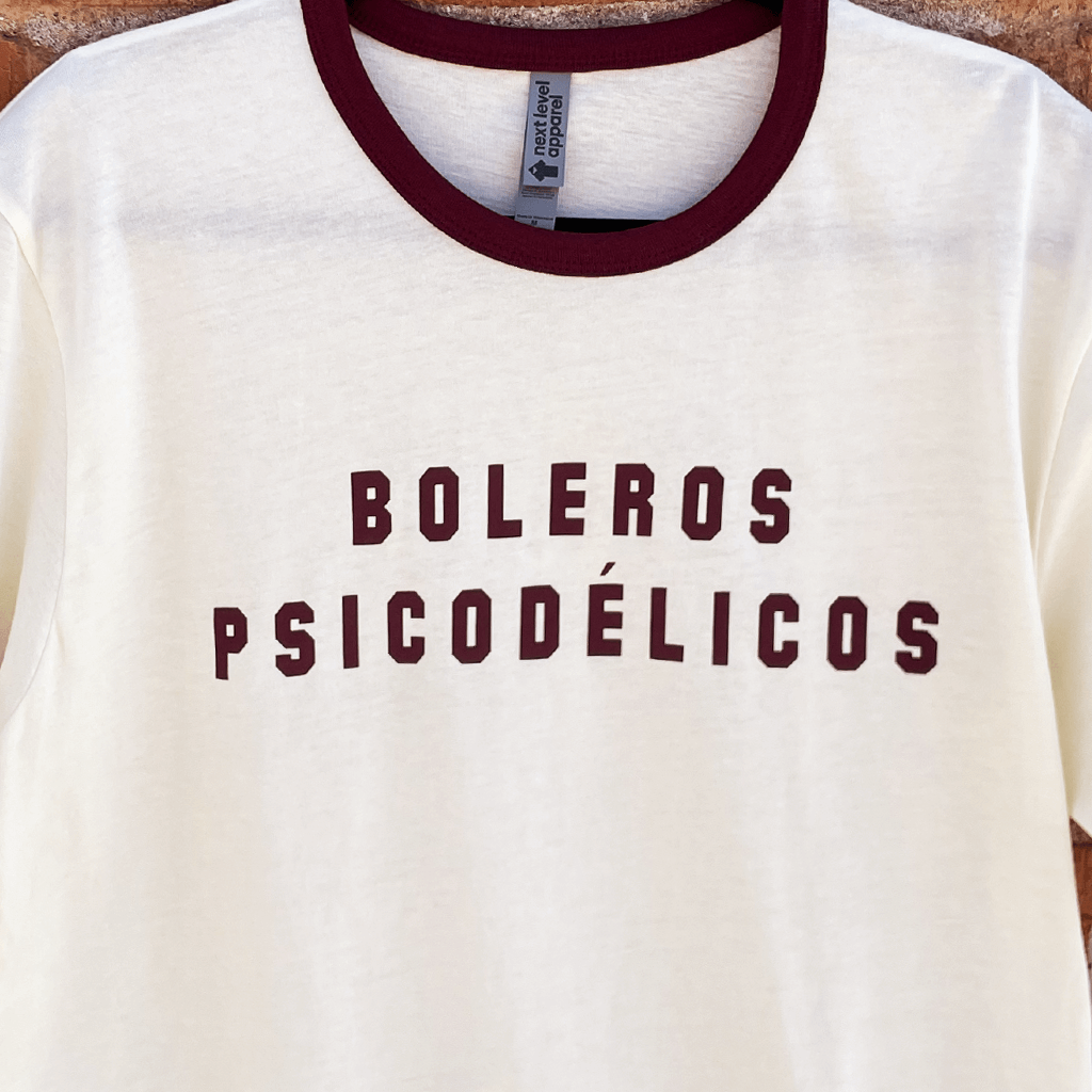 Boleros Psicod√©licos Ringer T-Shirt Hoodie, Sweatshirt | CoreVibeTees.com (Image 2)