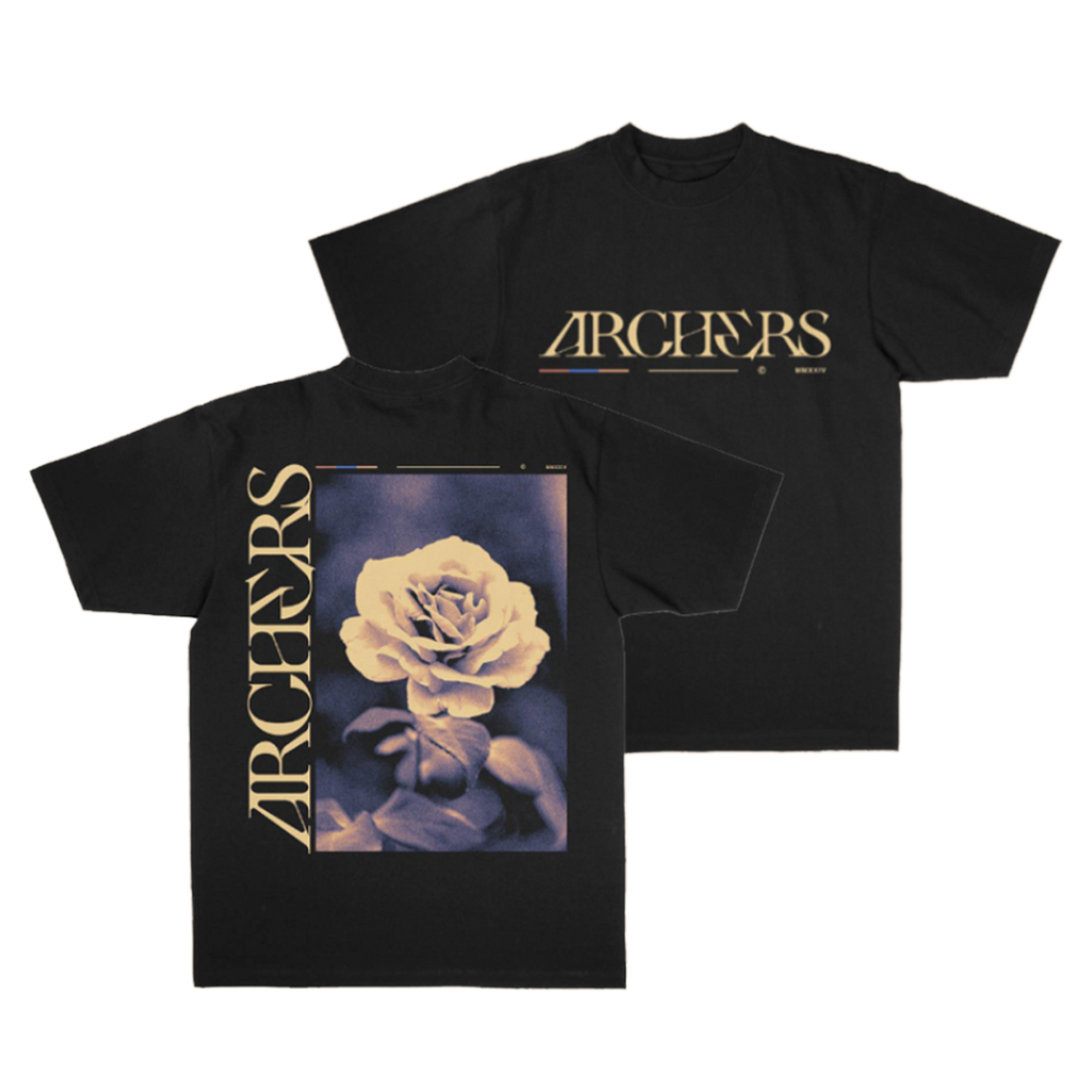 Archers - Floral Tee Hoodie, Sweatshirt | CoreVibeTees.com