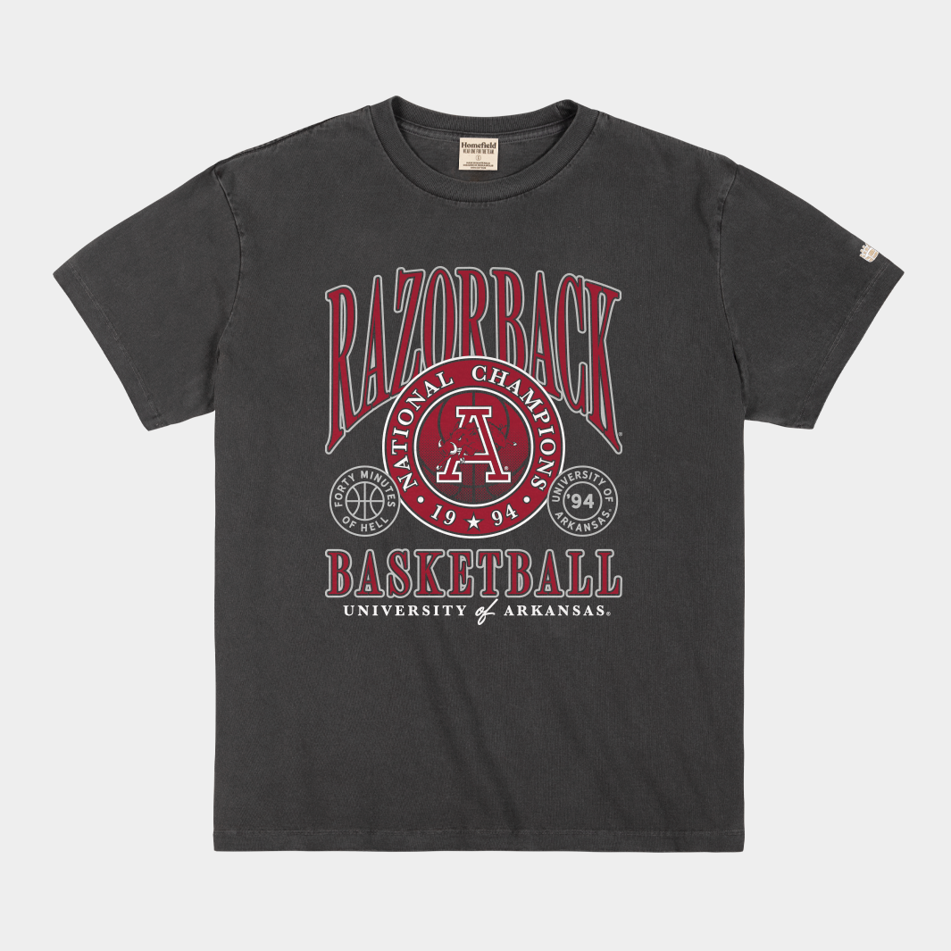 Arkansas Men's Basketball 1994 NCAA Champs Heavyweight Tee Style001 Hoodie, Sweatshirt | CoreVibeTees.com
