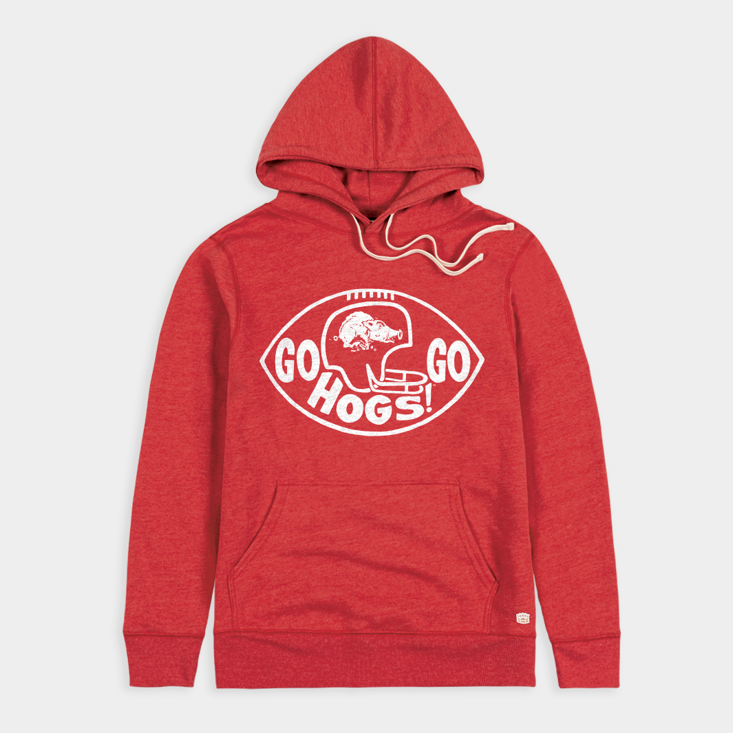 Vintage Arkansas "Go Hogs Go" Football Hoodie Style001 T-Shirts, Sweatshirt | CoreVibeTees.com