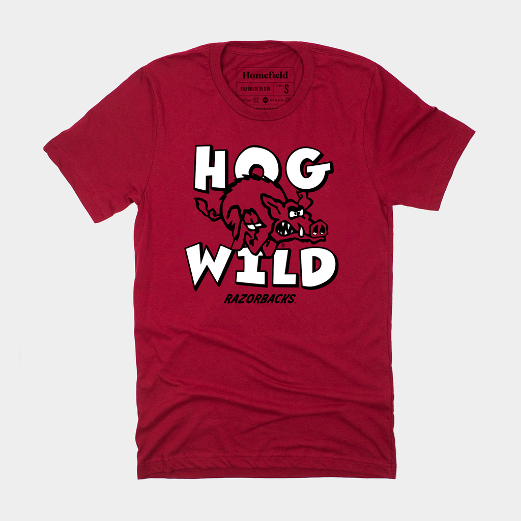 Arkansas Hog Wild Retro T-Shirt Hoodie, Sweatshirt | CoreVibeTees.com (Image 1)