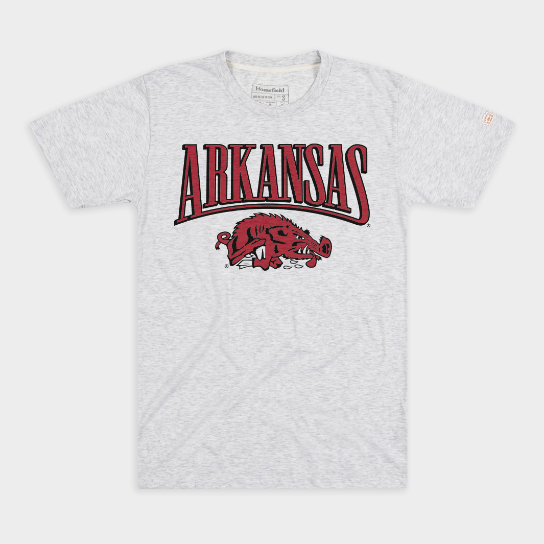 Arkansas Razorbacks Vintage Logo Tee Hoodie, Sweatshirt | CoreVibeTees.com