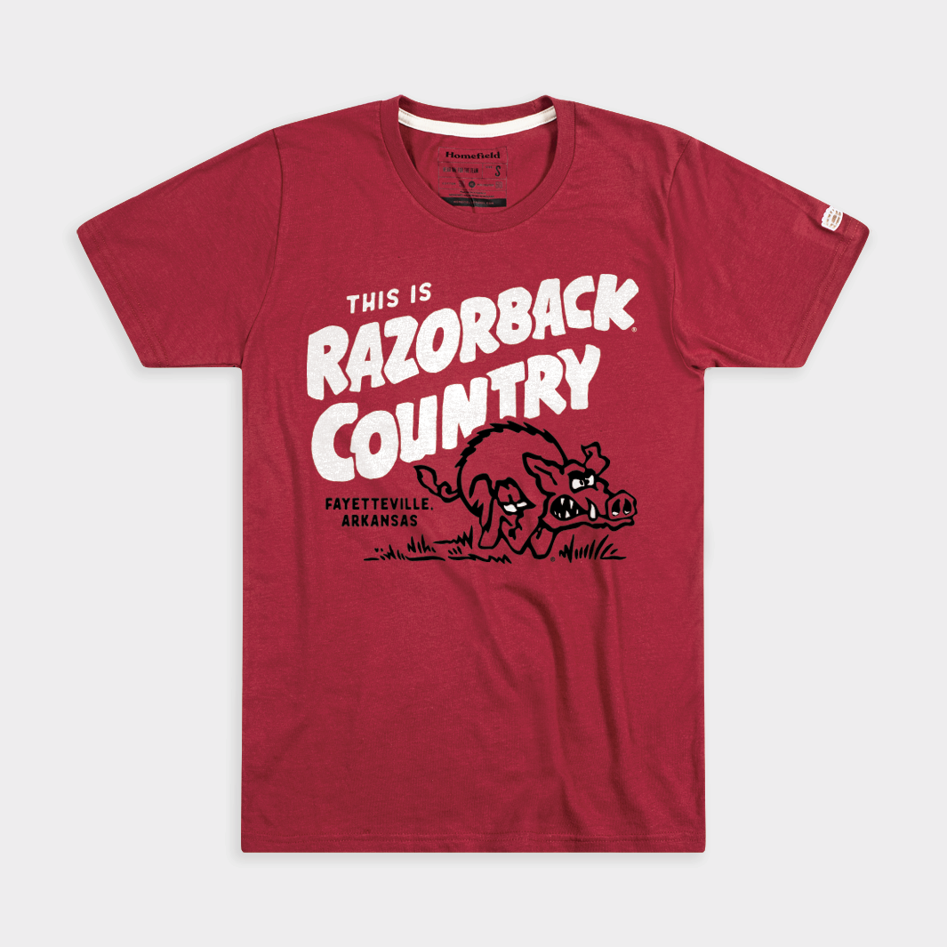 Arkansas "Razorback Country" Retro Tee Style001 Hoodie, Sweatshirt | CoreVibeTees.com