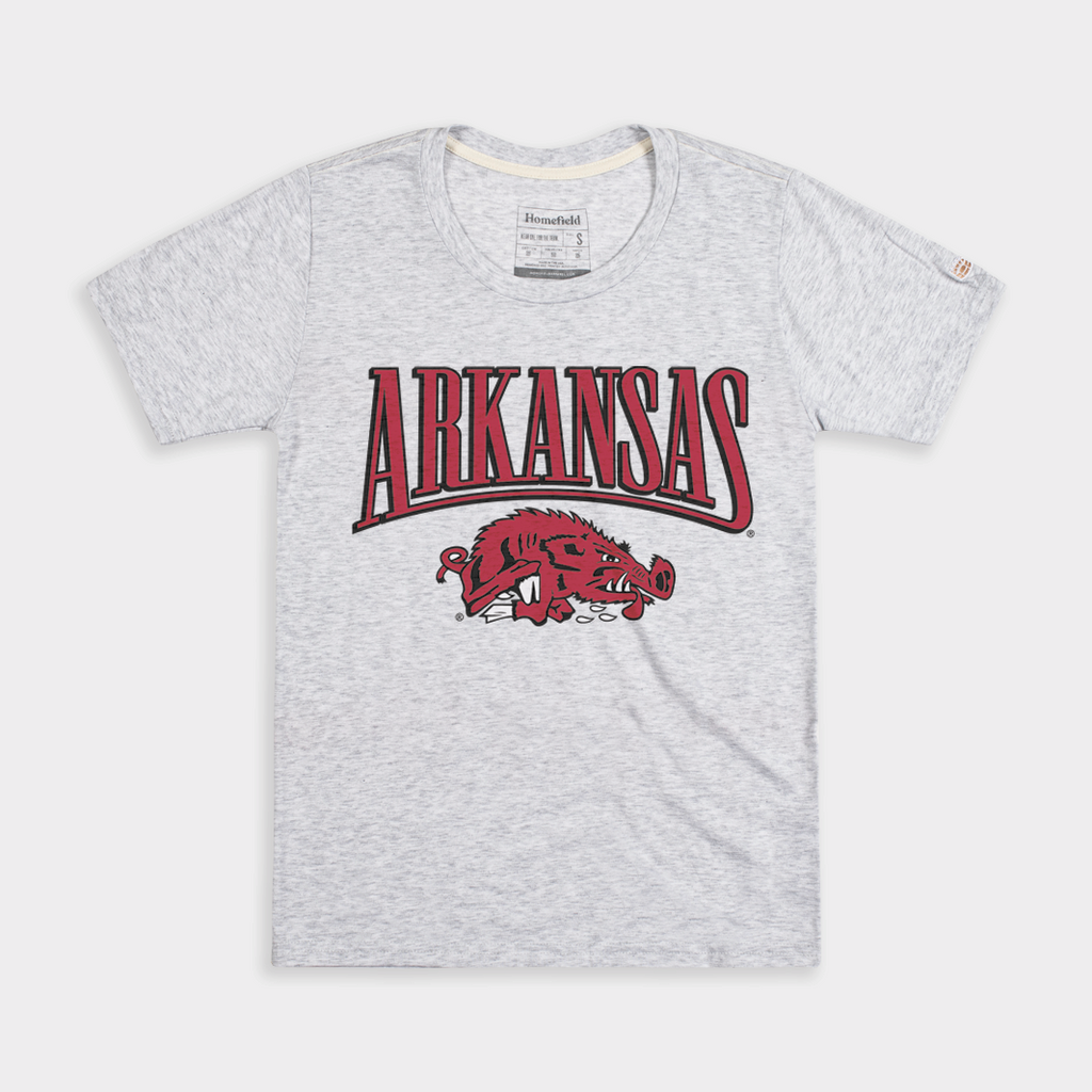 Arkansas Razorbacks Vintage Logo Women's Tee Hoodie, Sweatshirt | CoreVibeTees.com