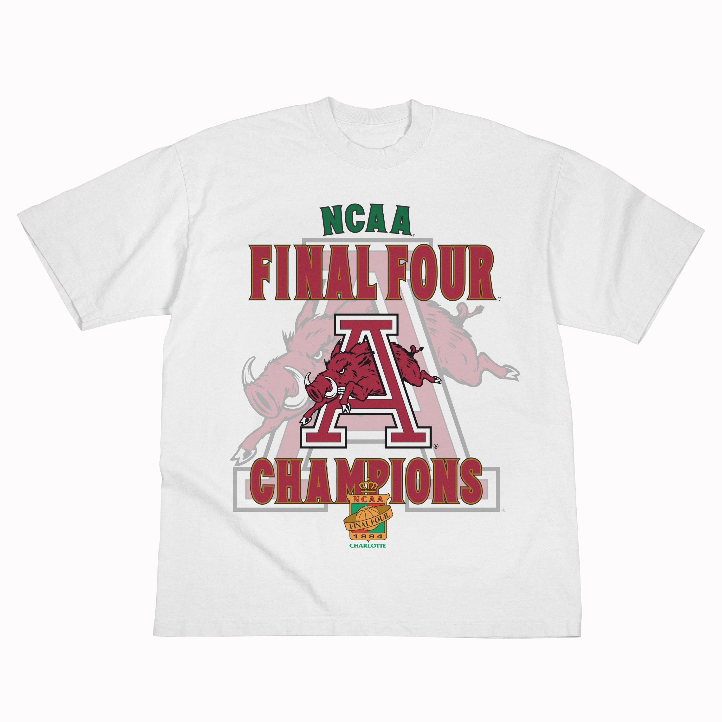 Arkansas '94 NCAA Champs Heavy Tee Hoodie, Sweatshirt | CoreVibeTees.com (Image 2)