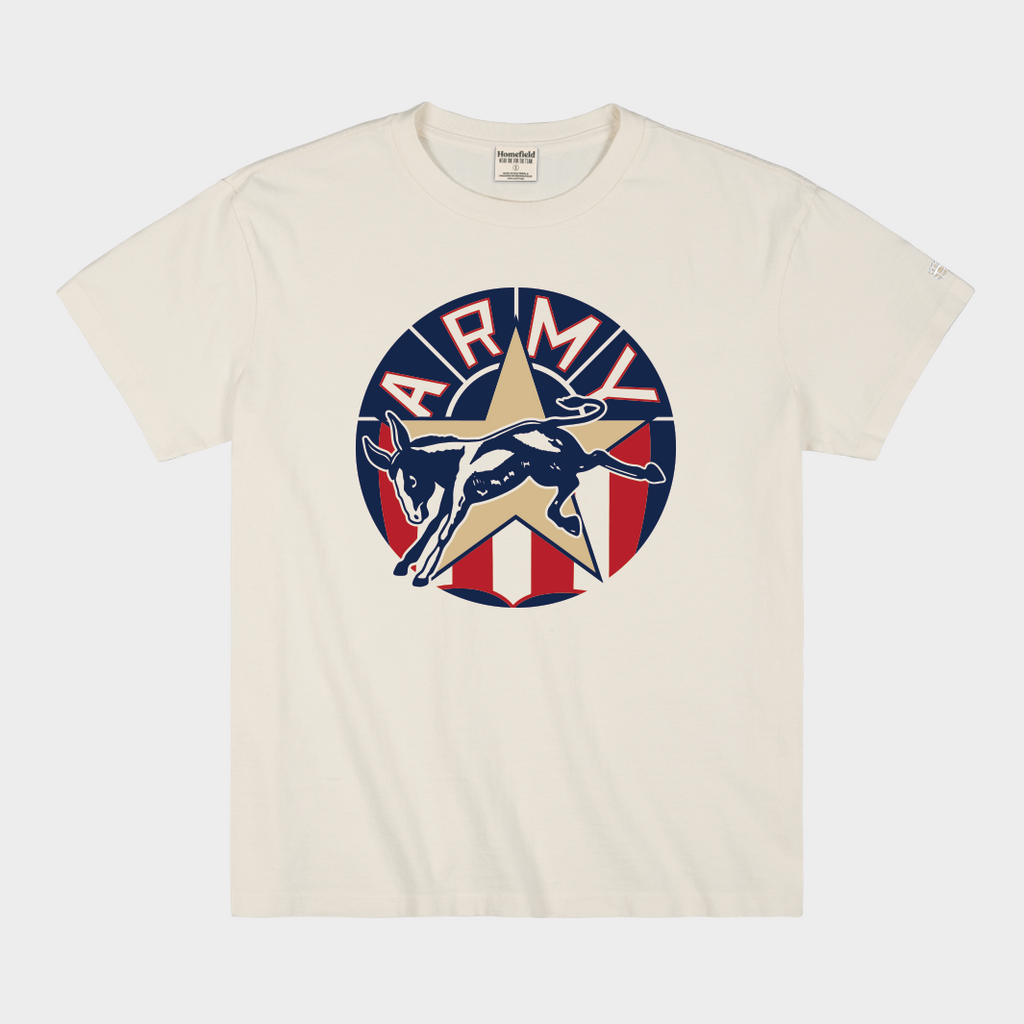 Army Black Knights Mule Logo Heavyweight Tee Hoodie, Sweatshirt | CoreVibeTees.com (Image 1)
