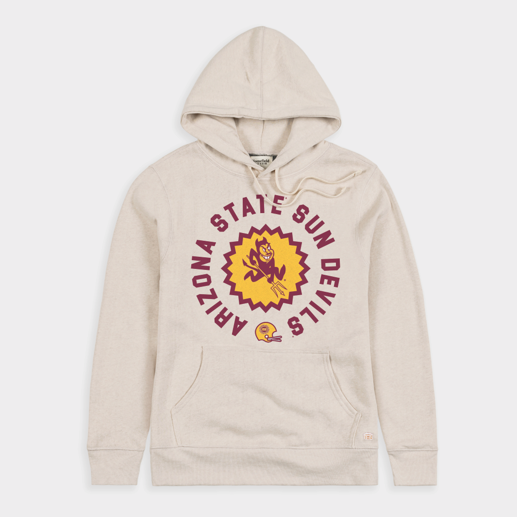 Arizona State Football Sunburst Logo Retro Hoodie Style001 T-Shirts, Sweatshirt | CoreVibeTees.com