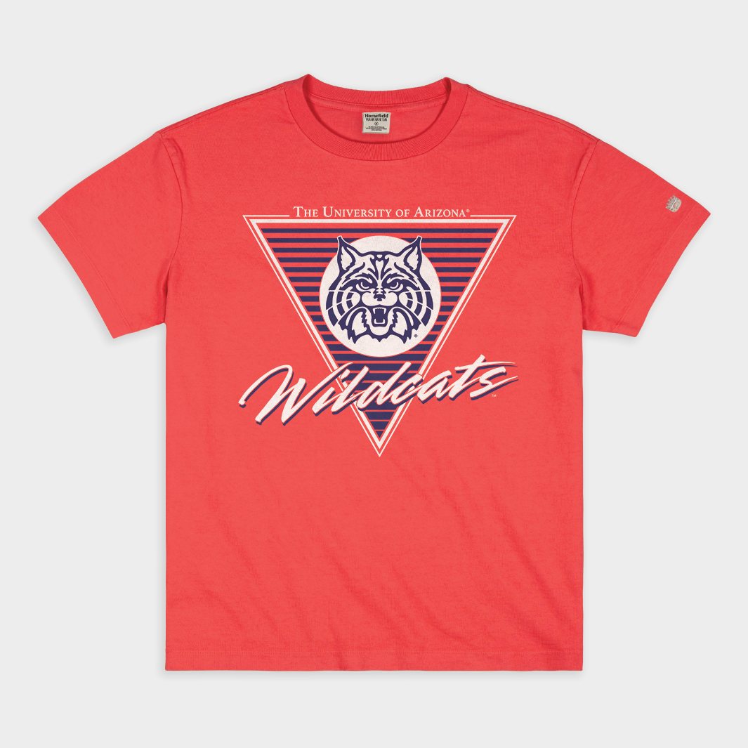 Arizona Wildcats '80s and '90s-Inspired Vintage Heavyweight Tee Hoodie, Sweatshirt | CoreVibeTees.com