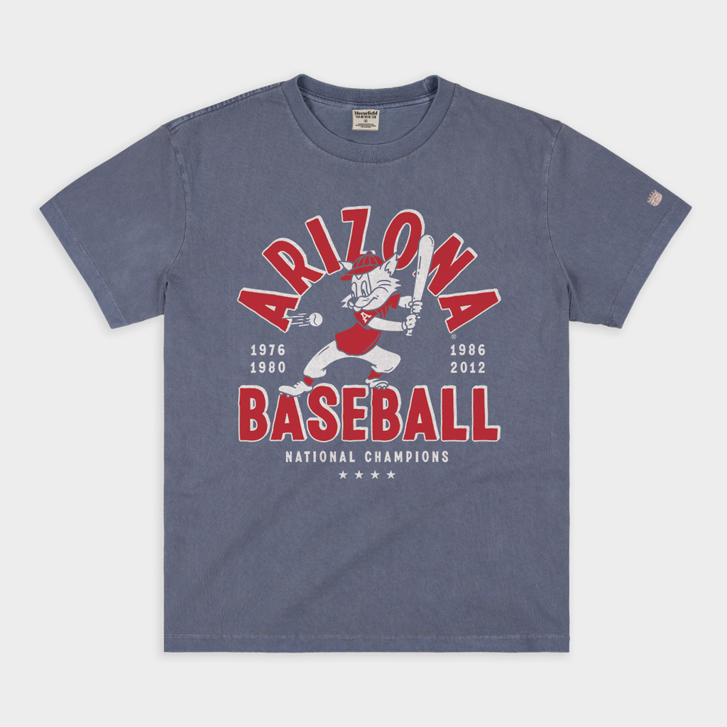 Arizona Baseball National Champions Vintage Heavyweight Tee Style001 Hoodie, Sweatshirt | CoreVibeTees.com (Image 1)