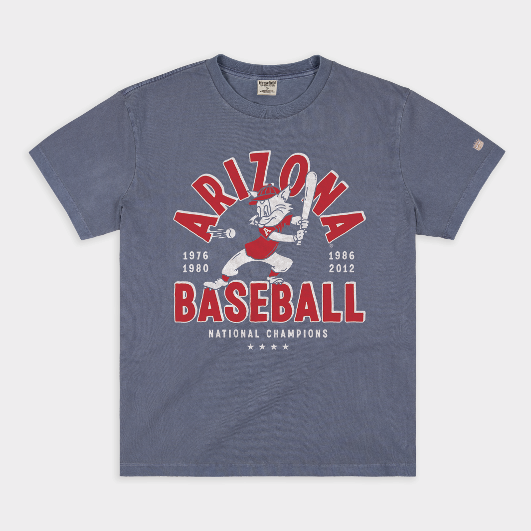 Arizona Baseball National Champions Vintage Heavyweight Tee Style001 Hoodie, Sweatshirt | CoreVibeTees.com (Image 1)
