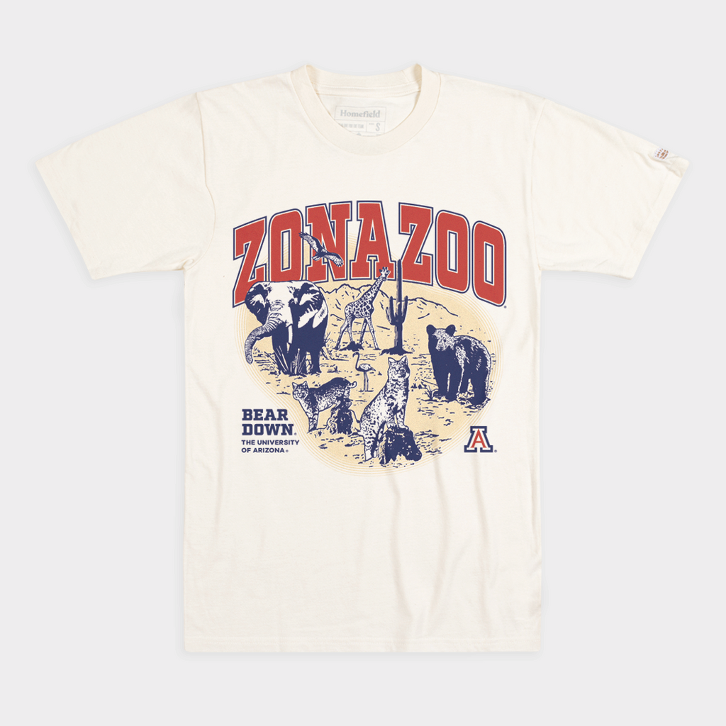 Arizona Wildcats "Zonazoo" Retro Tee Style001 Hoodie, Sweatshirt | CoreVibeTees.com (Image 1)