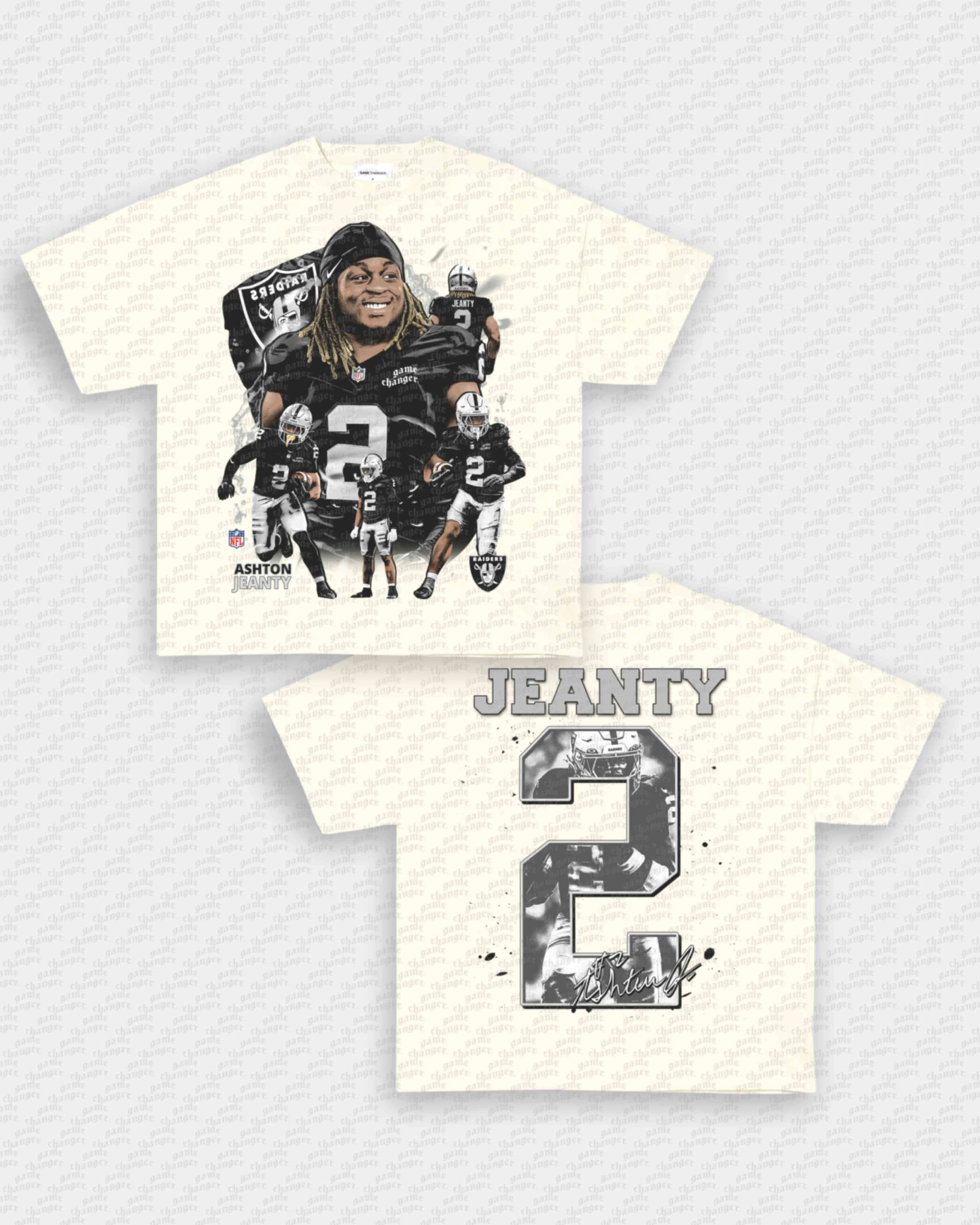 ASHTON JEANTY - RAIDERS TEE - [DS] Hoodie, Sweatshirt | CoreVibeTees.com (Image 4)