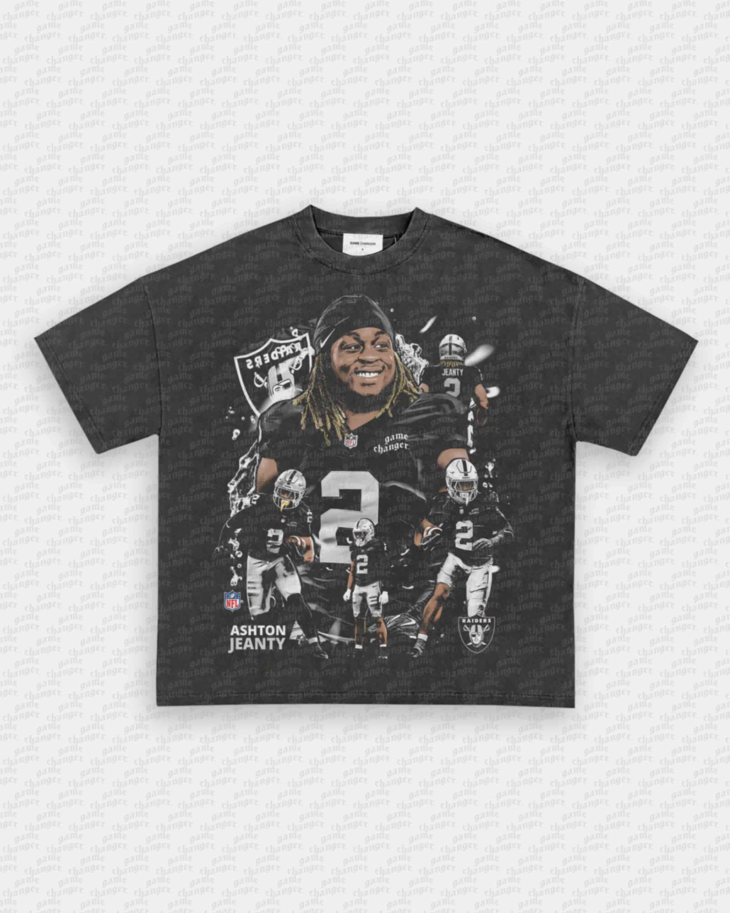 ASHTON JEANTY - RAIDERS V2 TEE Hoodie, Sweatshirt | CoreVibeTees.com (Image 2)