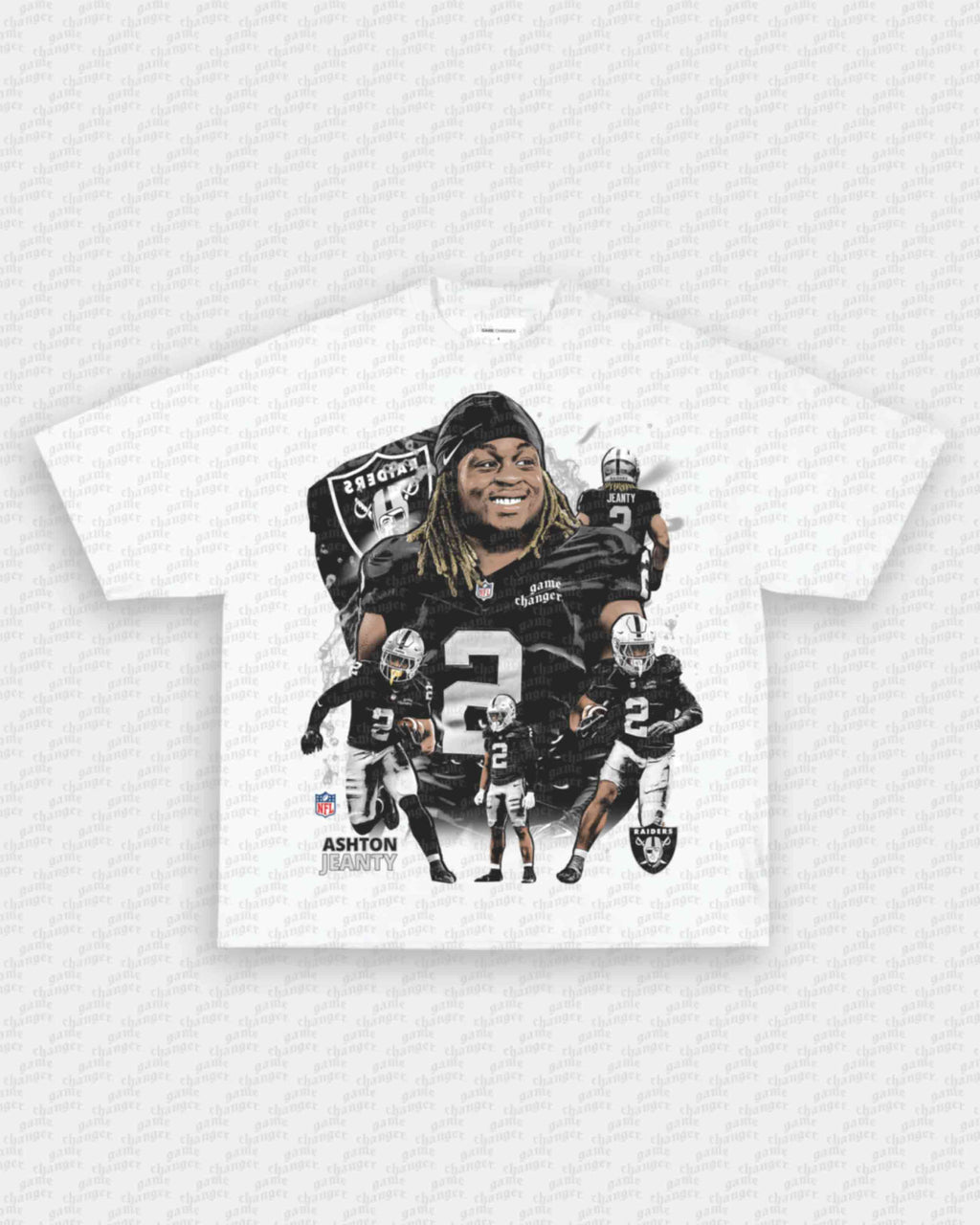 ASHTON JEANTY - RAIDERS V2 TEE Hoodie, Sweatshirt | CoreVibeTees.com (Image 3)