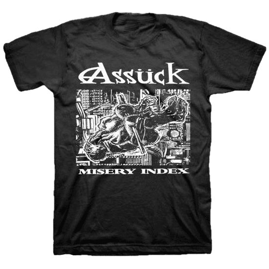 Assuck Misery Index T-Shirt Hoodie, Sweatshirt | CoreVibeTees.com