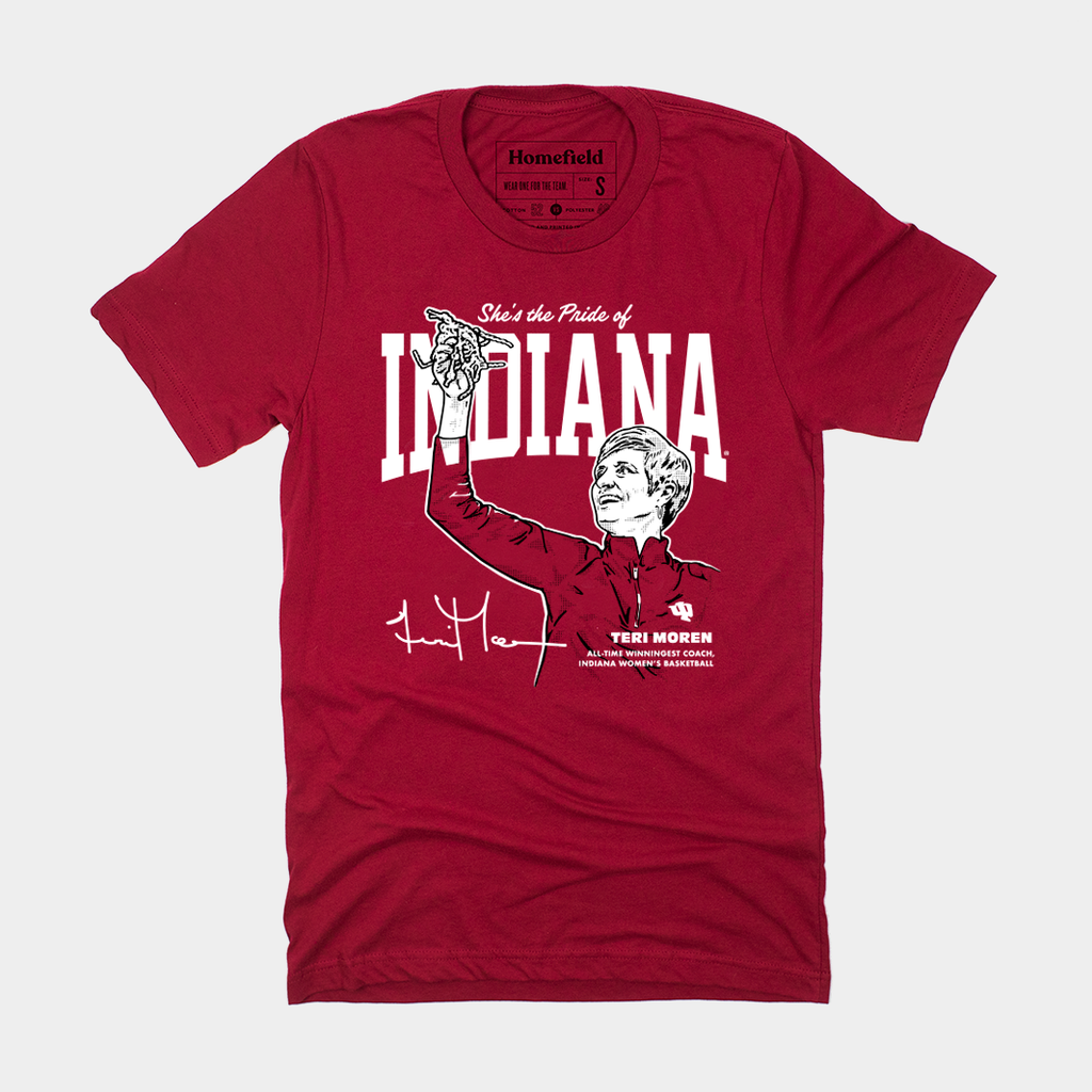 IU Teri Moren Women's Basketball Tee Hoodie, Sweatshirt | CoreVibeTees.com (Image 1)
