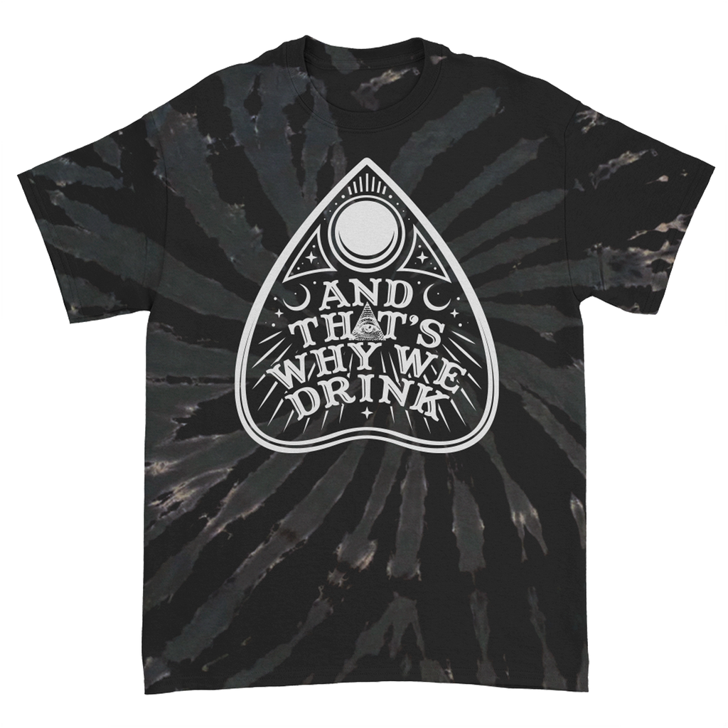 Planchette Logo T-Shirt (Black Swirl Dye) Hoodie, Sweatshirt | CoreVibeTees.com