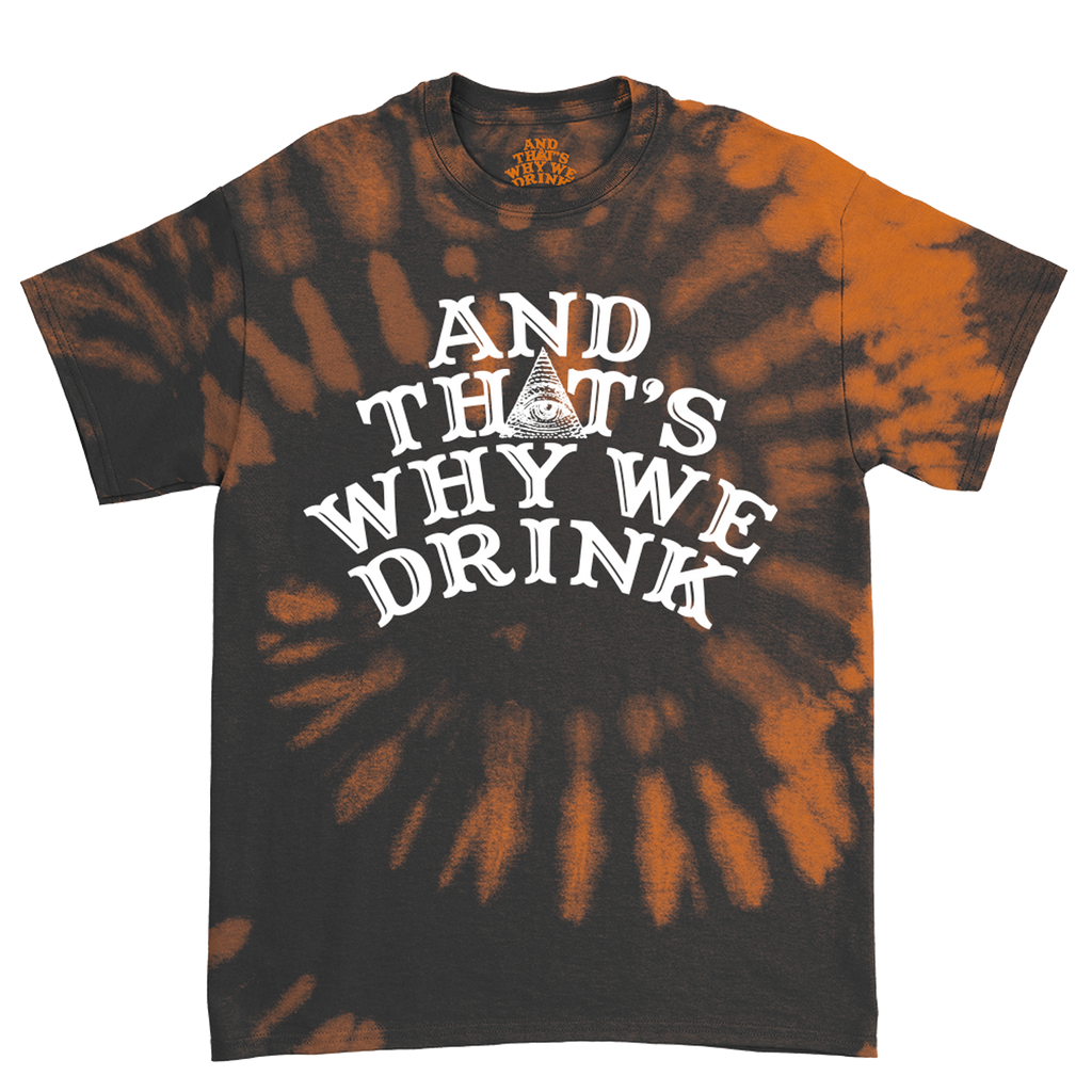 Glow Logo T-Shirt (Orange Dye) Hoodie, Sweatshirt | CoreVibeTees.com (Image 1)