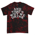 Logo T-Shirt (Wine Stains Dye) Hoodie, Sweatshirt | CoreVibeTees.com