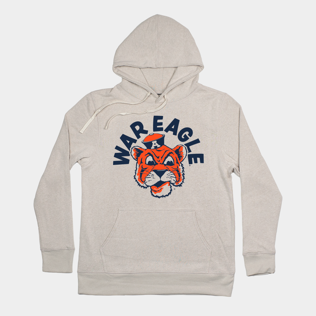 Auburn Tigers Vintage "War Eagle" Hoodie T-Shirts, Sweatshirt | CoreVibeTees.com (Image 1)