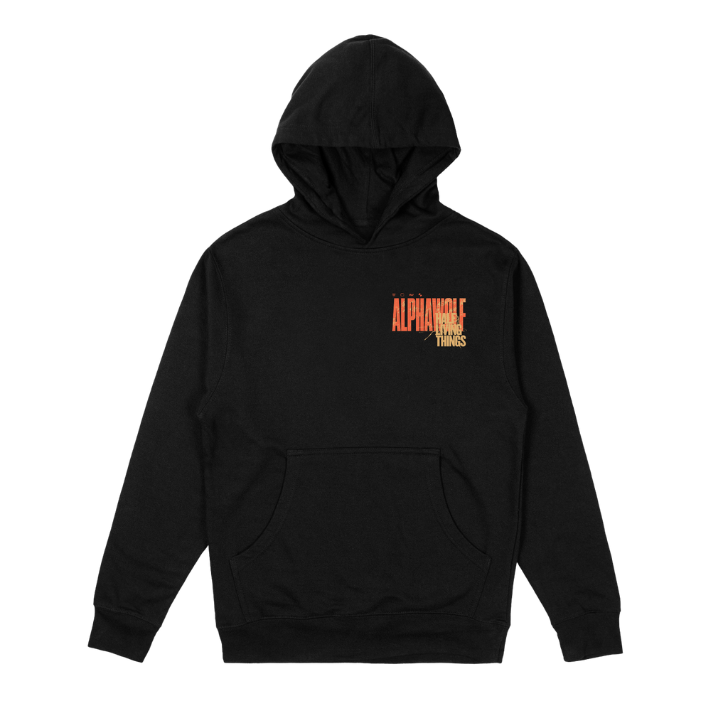 Alpha Wolf - Half Living Things Hoodie T-Shirts, Sweatshirt | CoreVibeTees.com (Image 2)