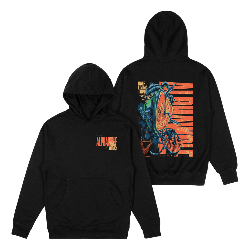 Alpha Wolf - Half Living Things Hoodie T-Shirts, Sweatshirt | CoreVibeTees.com (Image 1)