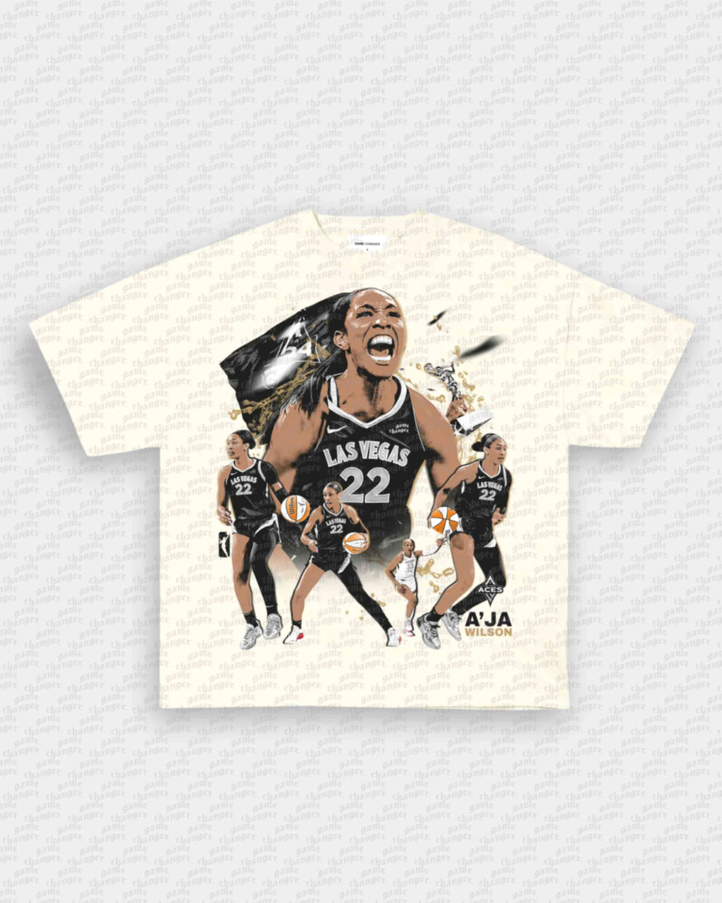 A'JA WILSON V2 TEE Hoodie, Sweatshirt | CoreVibeTees.com (Image 4)