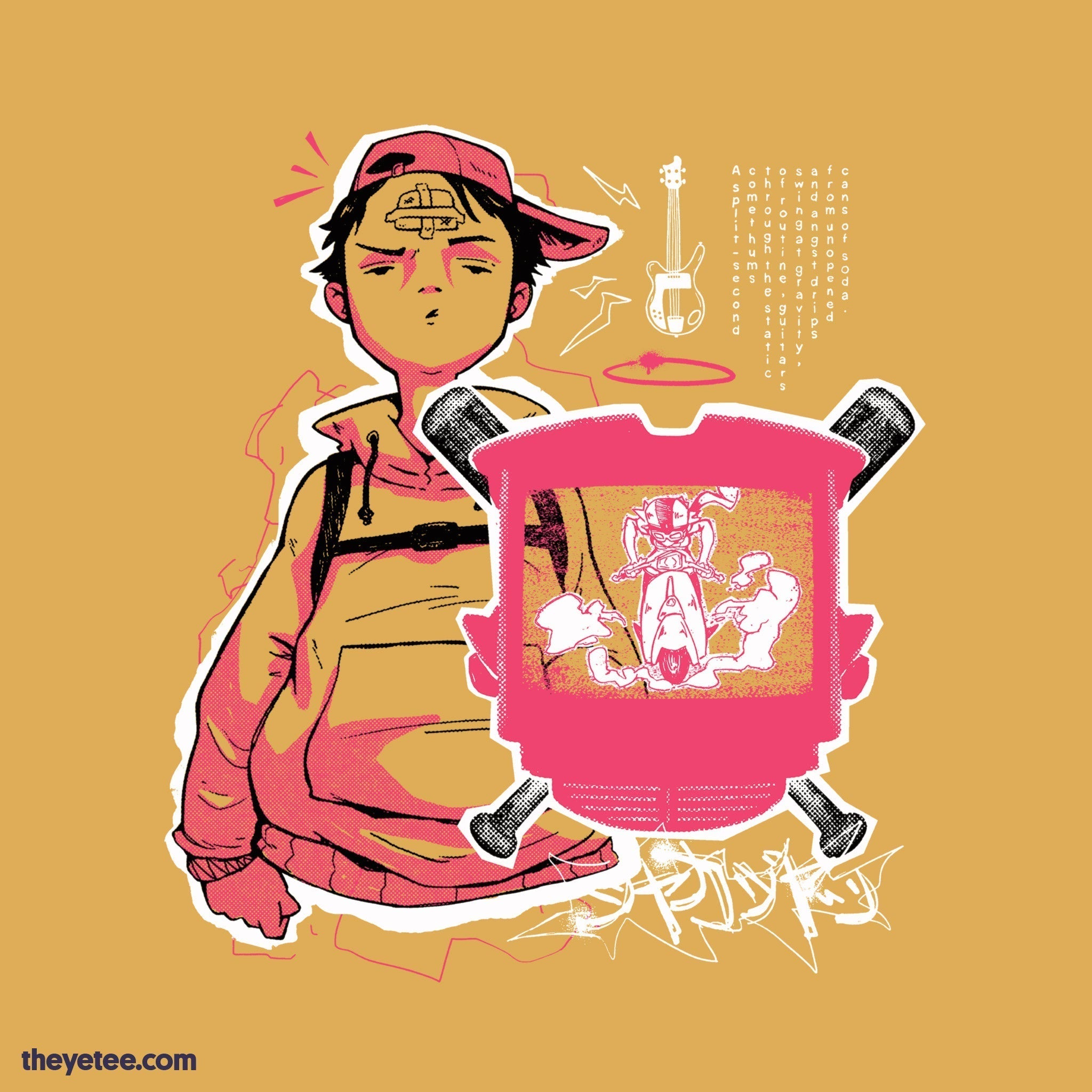 Teenage Angst T-Shirts, Hoodie, Sweatshirt | CoreVibeTees.com (Image 1)