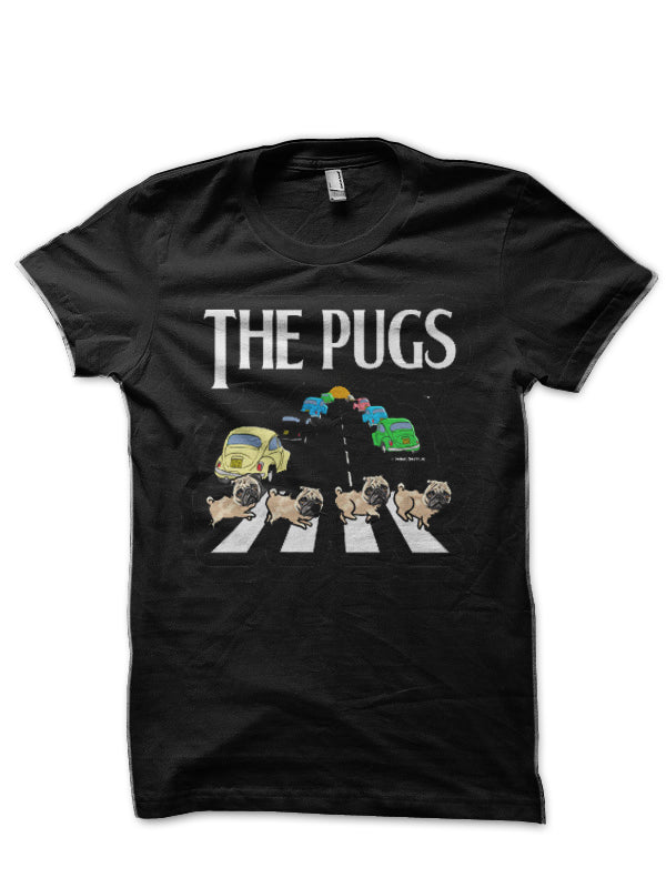 The Pugs Black T-Shirt Hoodie, Sweatshirt | CoreVibeTees.com