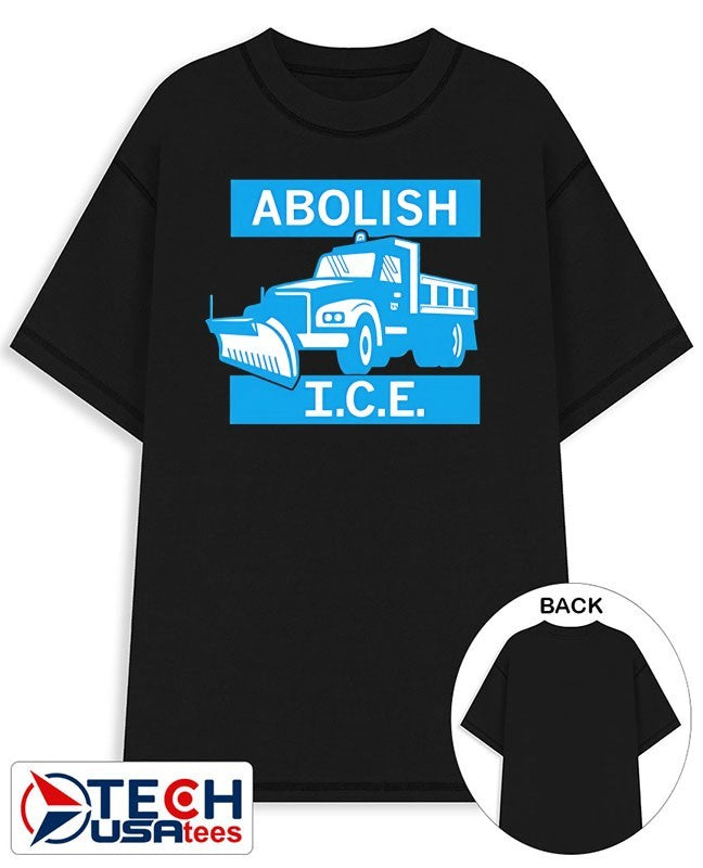 Abolish I.C.E. salt truck shirt