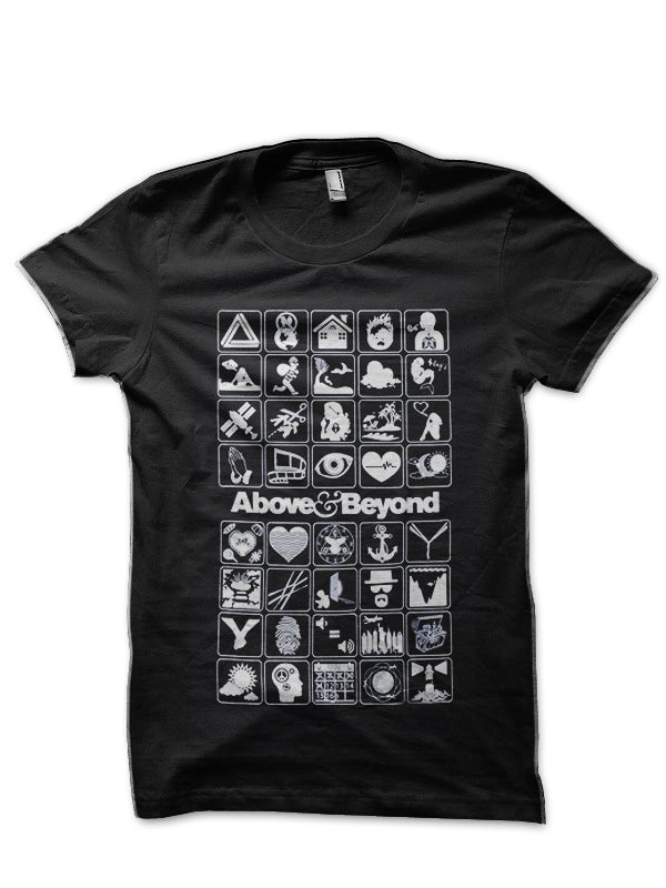 Above And Beyond Black T-Shirt Style001 Hoodie, Sweatshirt | CoreVibeTees.com