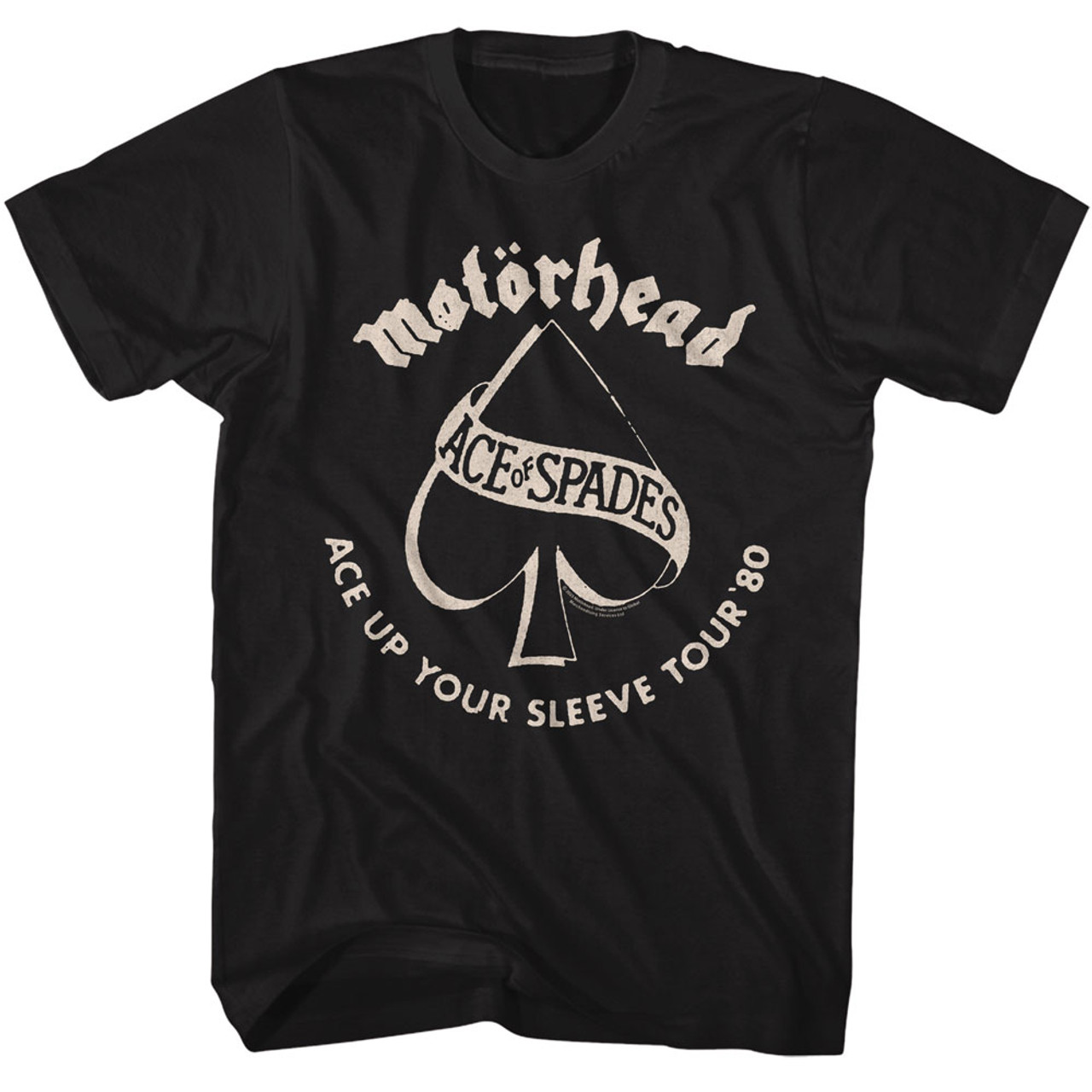 MotÃ¶rhead Ace of Spades Tour 80 T-Shirt Hoodie, Sweatshirt | CoreVibeTees.com