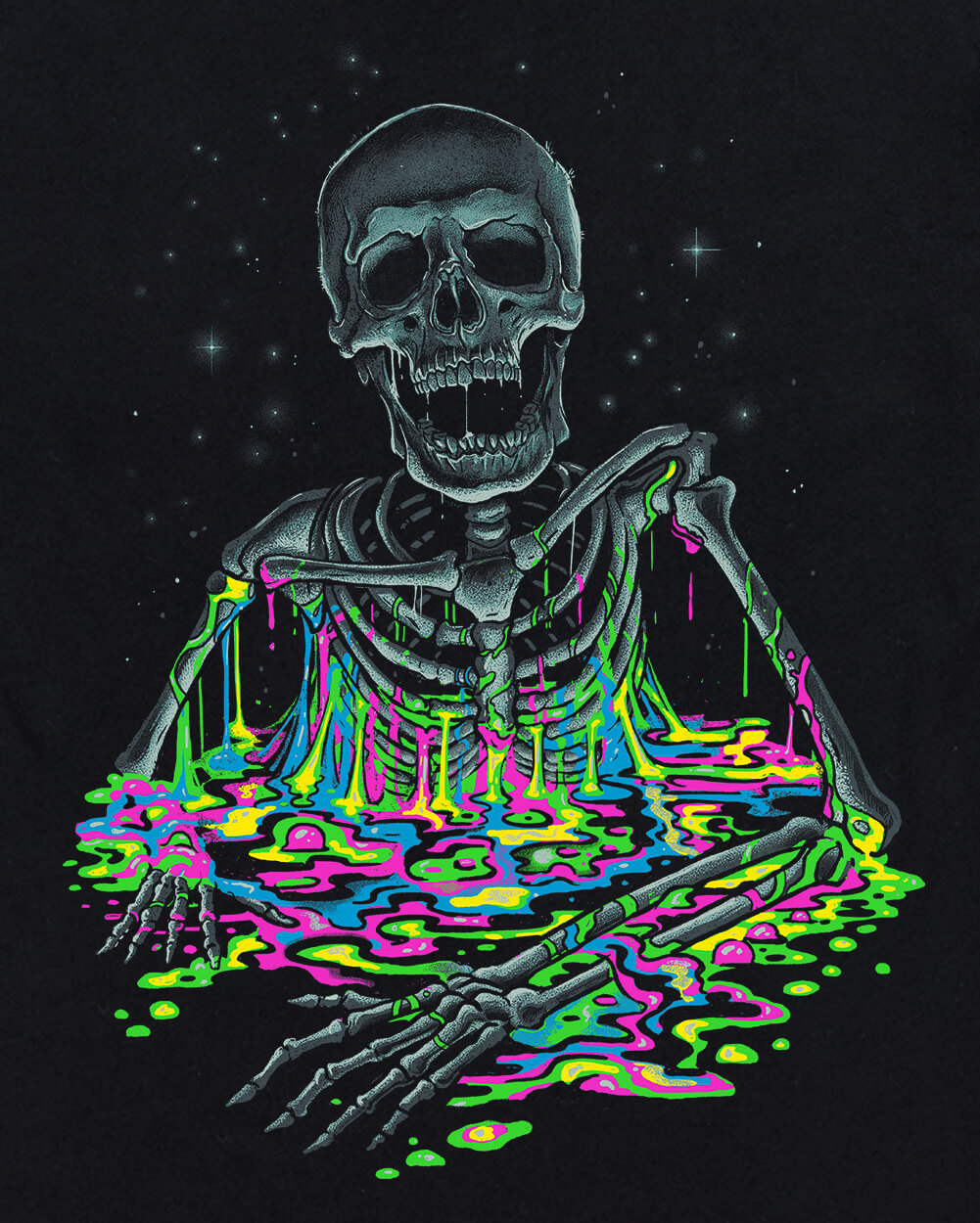 Acid Bones Glow-in-the-Dark Tee