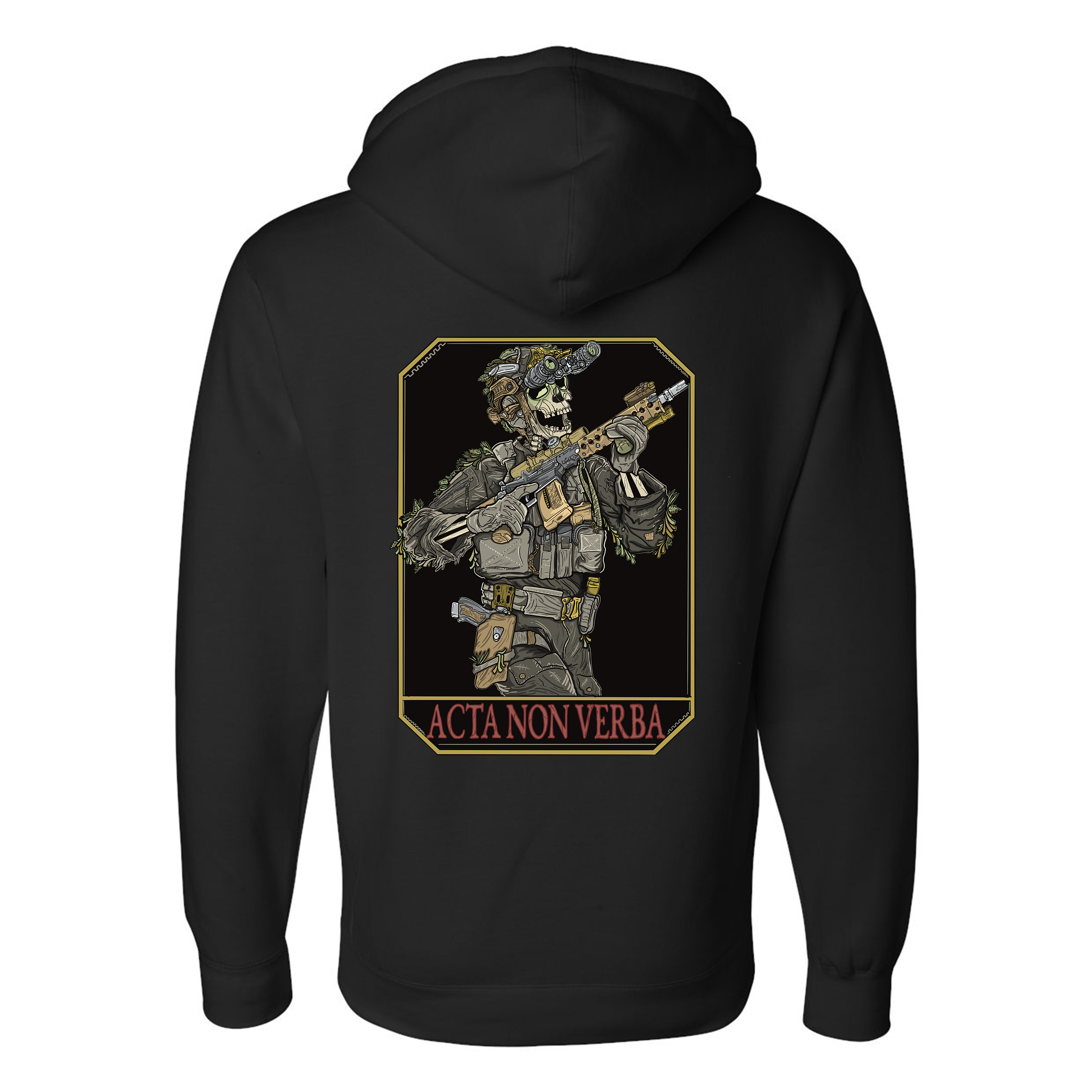 Acta Non Verba Hoodie T-Shirts, Sweatshirt | CoreVibeTees.com (Image 4)