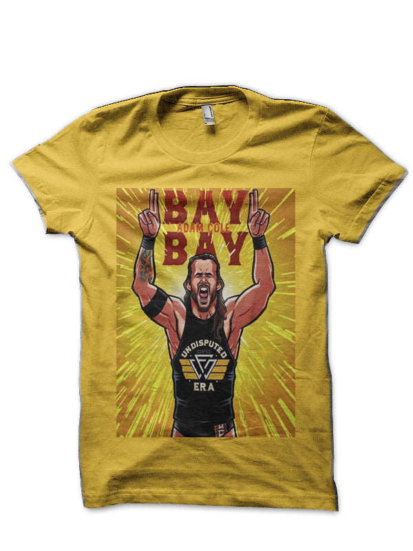Adam Cole Yellow T-Shirt Hoodie, Sweatshirt | CoreVibeTees.com