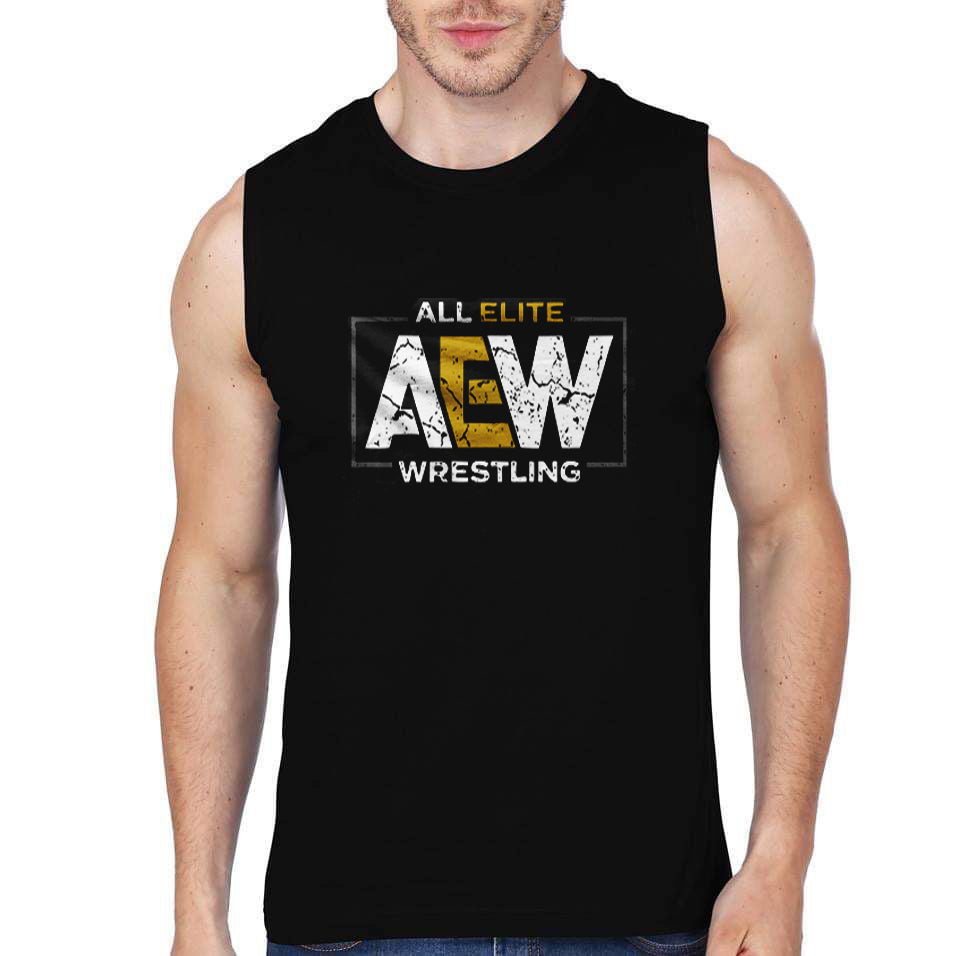Aew Wrestling Sleeveless T-Shirt Hoodie, Sweatshirt | CoreVibeTees.com