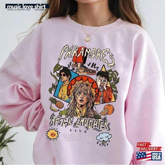 After Laughter Rock Band Sweatshirt, Hayley Williams Music Merch