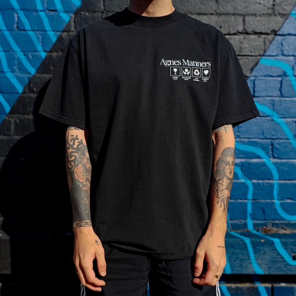 Ratbag T-Shirt (Faded Black) Hoodie, Sweatshirt | CoreVibeTees.com (Image 2)