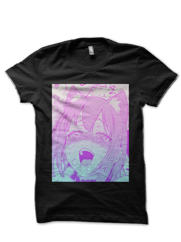 Ahegao Shirt Sexy Face Anime Cosplay Clothes Hentai Manga Gift T-Shirt Hoodie, Sweatshirt | CoreVibeTees.com