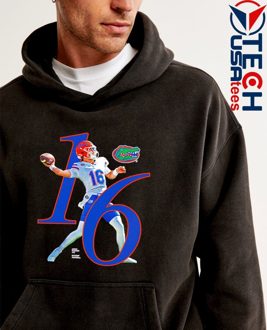 Aidan Warner #16 Florida Gators Breakthrough Series shirt