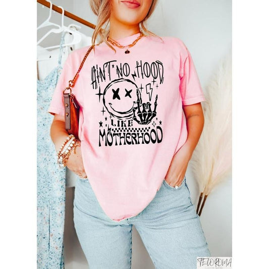 Ain't No Hood Like A Motherhood Shirt, Motherhood Sweatshirt, Sarcastic Mom Shirt, Trendy Mama Tshirt, Gift For Mom, Personalized Mom Shirt