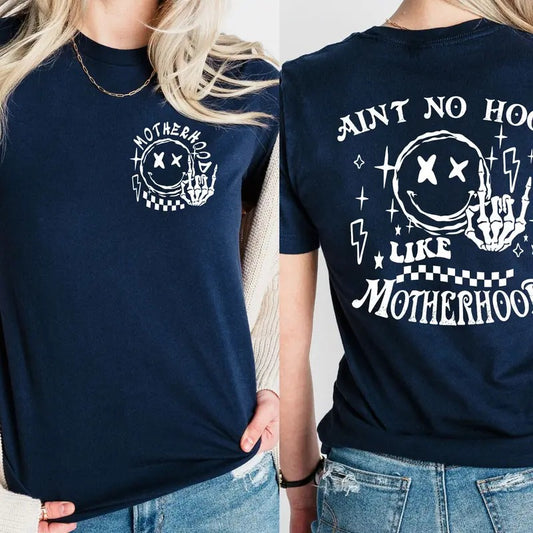 Aint No Hood Like Motherhood Shirt Funny Tee Mom Life Shirt Trendy Retro Sweatshirt Funny Motherhood Mom Gift Motherhood Sweatshirt TK43GN