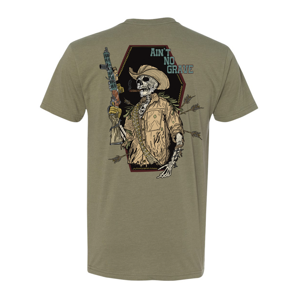Ain't No Grave Tee Hoodie, Sweatshirt | CoreVibeTees.com (Image 5)