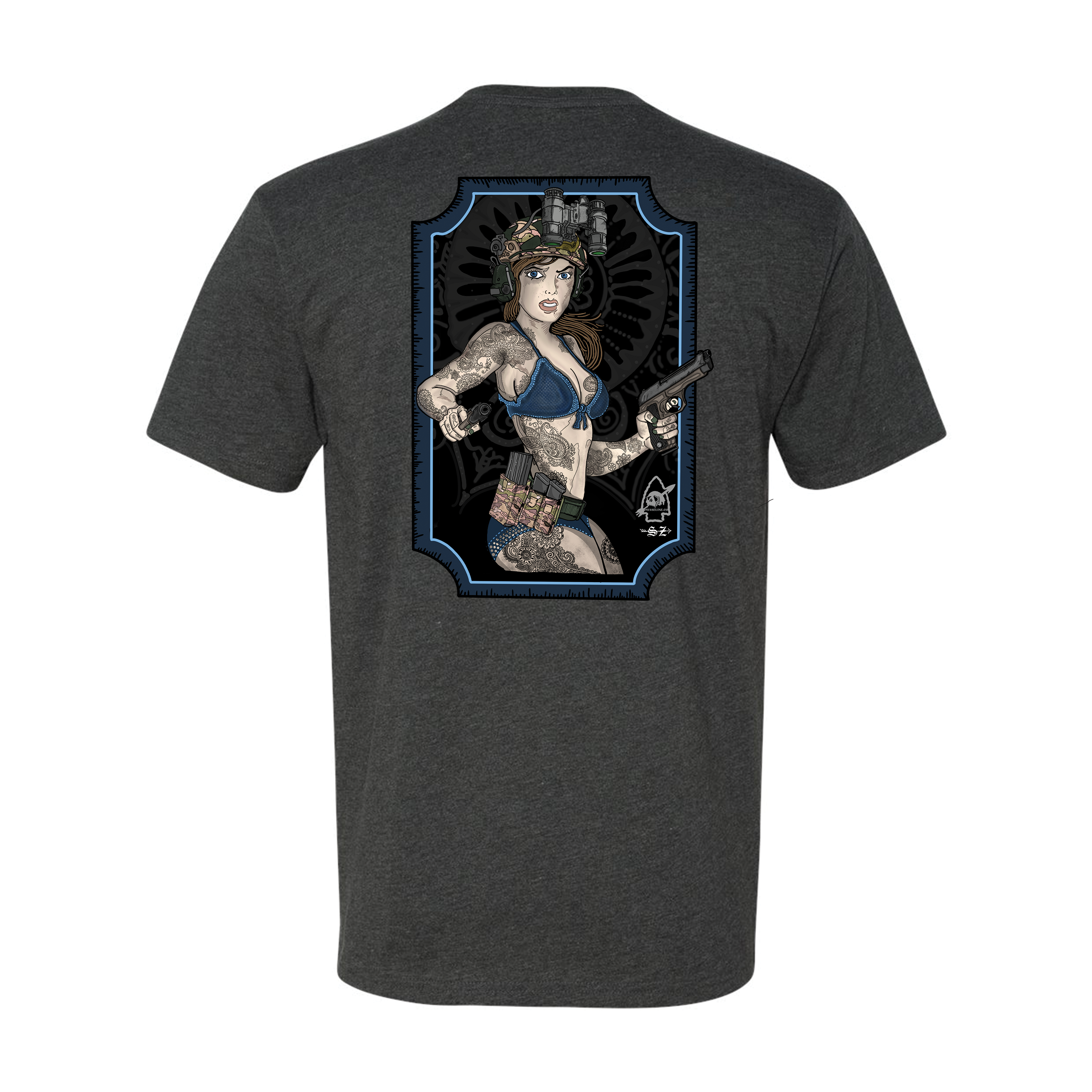 Akimbo Tee Hoodie, Sweatshirt | CoreVibeTees.com (Image 1)