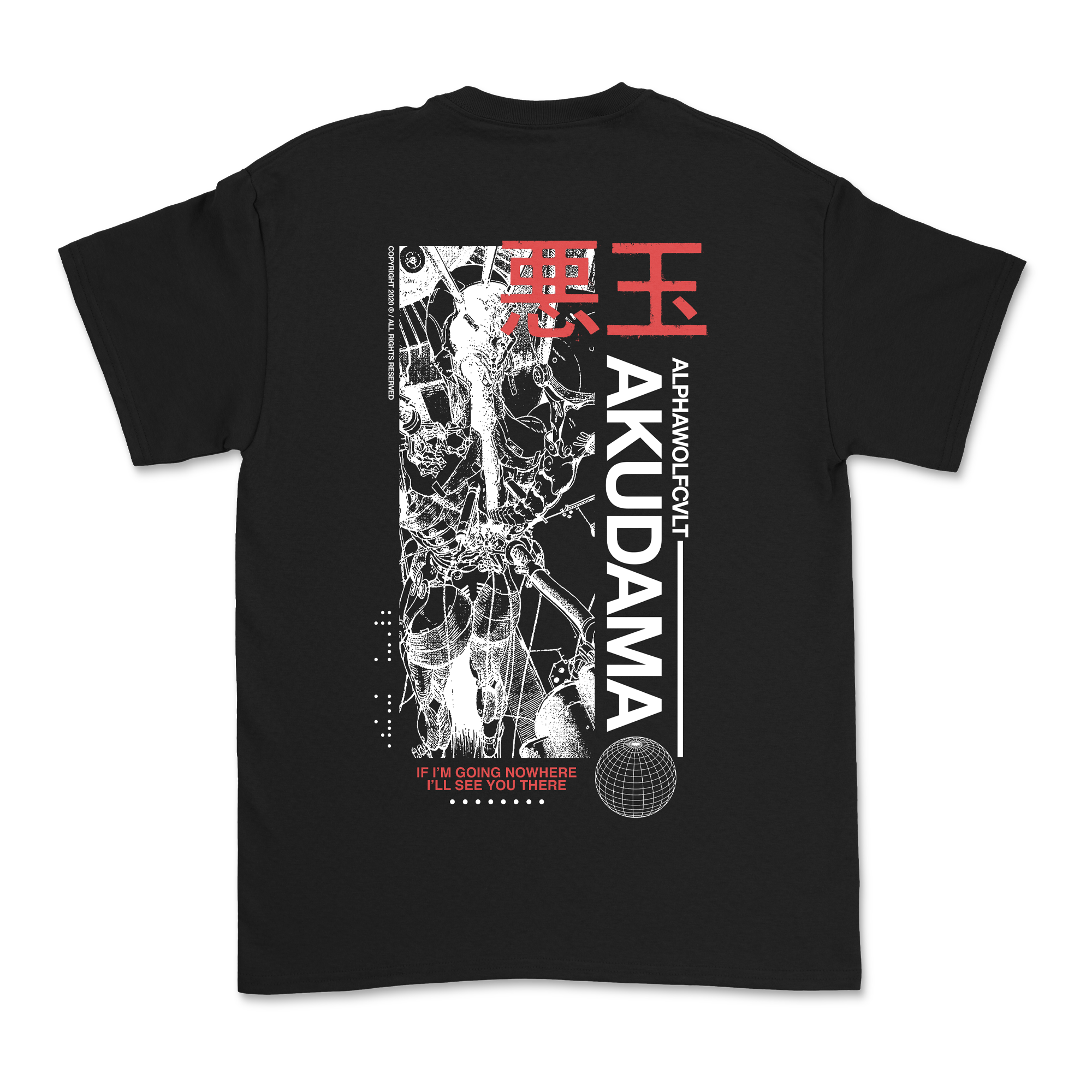 Alpha Wolf - Akudama Shirt Hoodie, Sweatshirt | CoreVibeTees.com (Image 3)