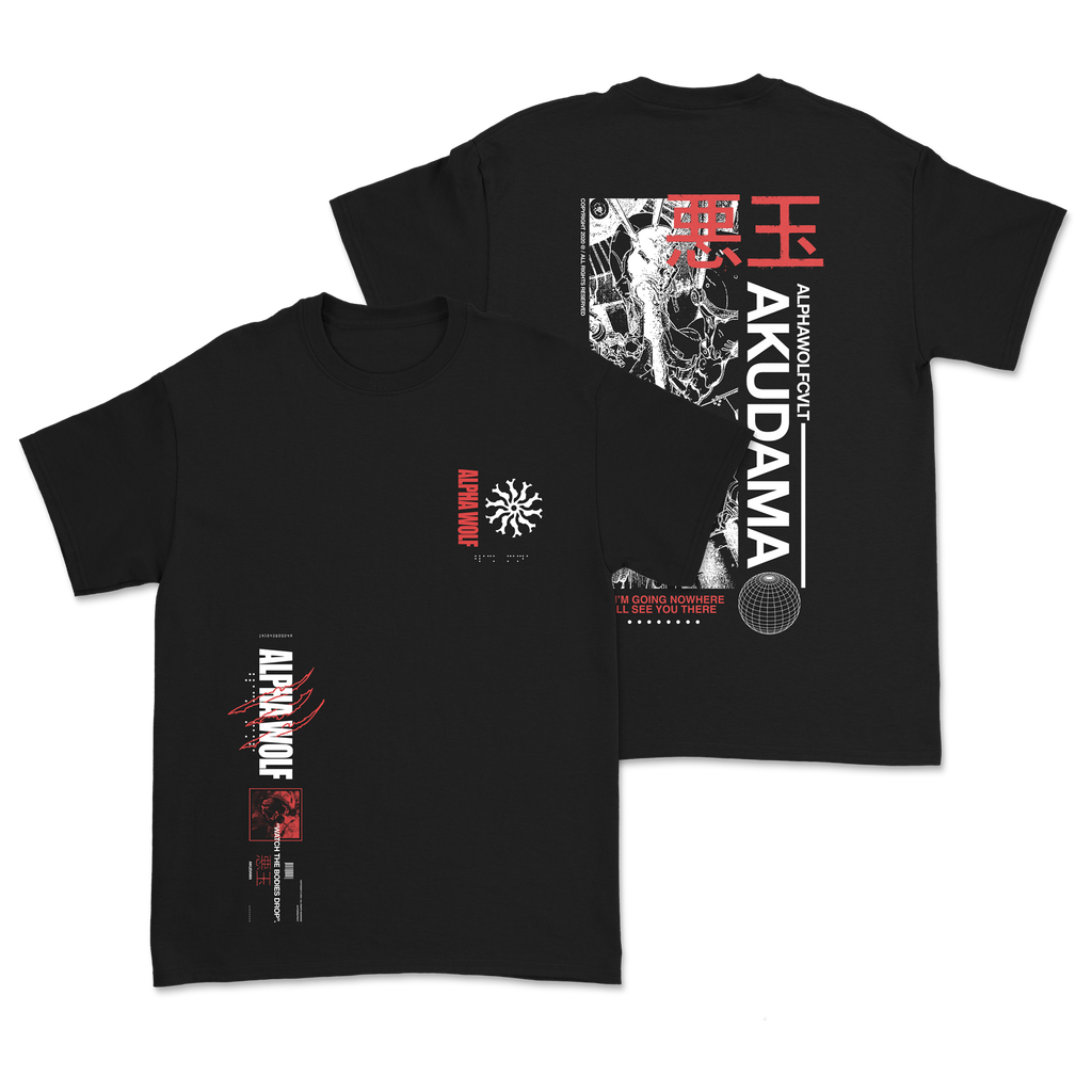 Alpha Wolf - Akudama Shirt Hoodie, Sweatshirt | CoreVibeTees.com (Image 1)