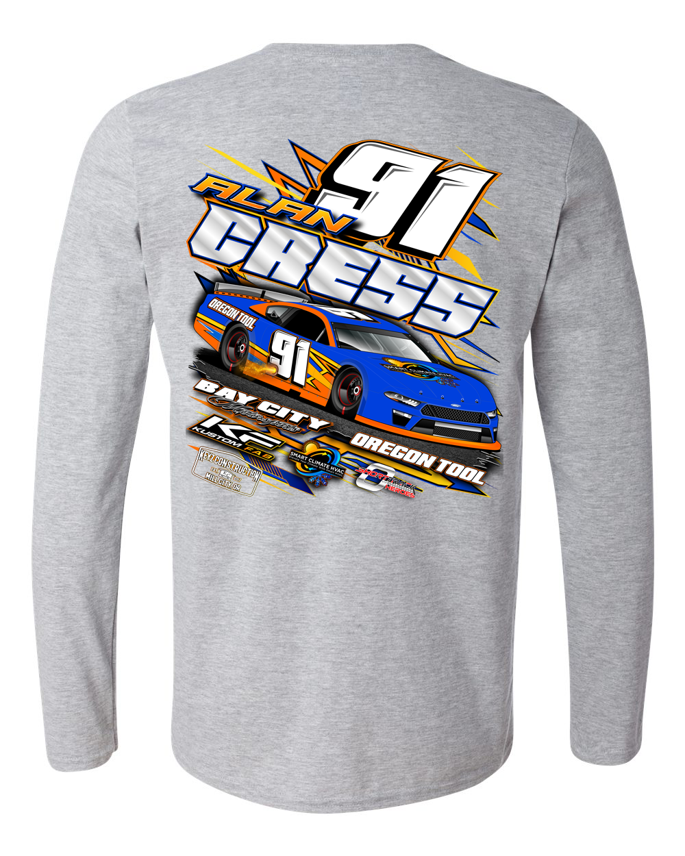 Alan Cress Long Sleeve T-Shirt Hoodie, Sweatshirt | CoreVibeTees.com (Image 3)