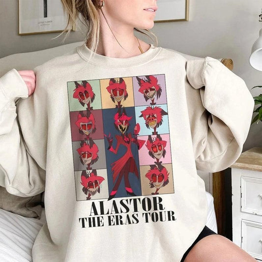 Alastor The Era's Tour Helluva Boss Unisex Sweatshirtstyle{n002}2